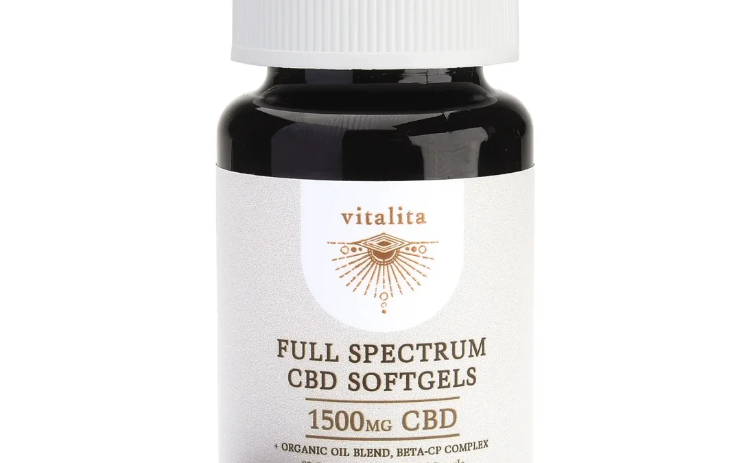 CBD Full Spectrum Soft Gels (Vitalita)