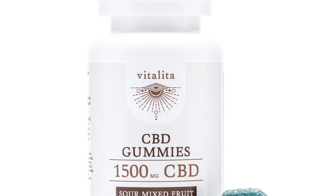 CBD Full Spectrum Sour Gummies (Vitalita)