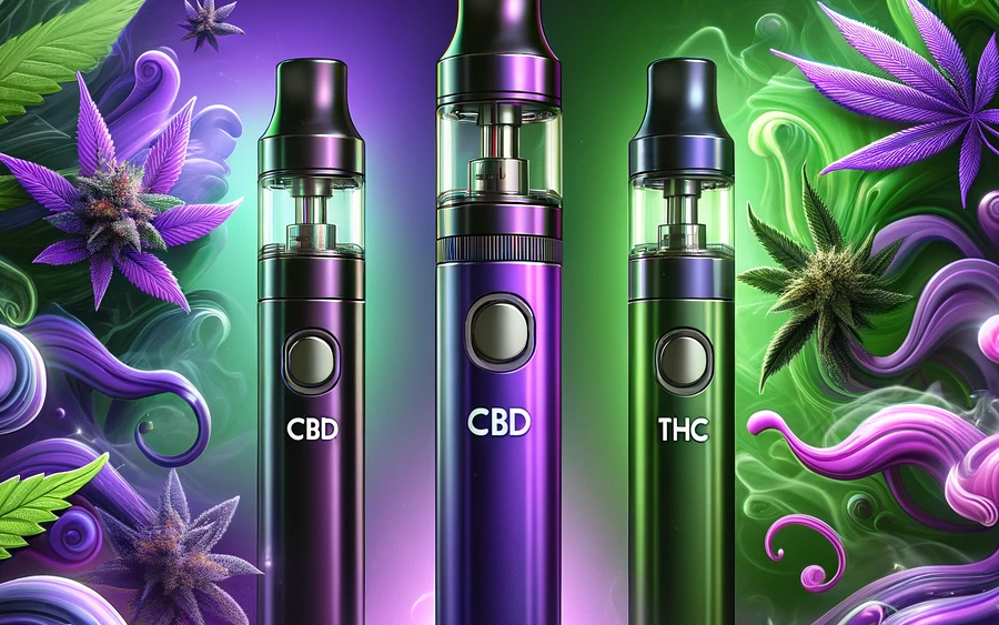 CBD vs THC Vape Pens